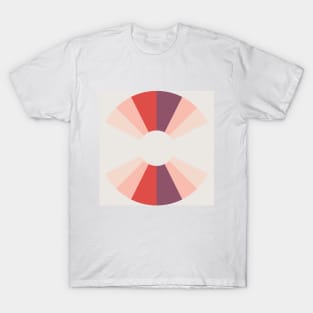 circle rainbow burst T-Shirt